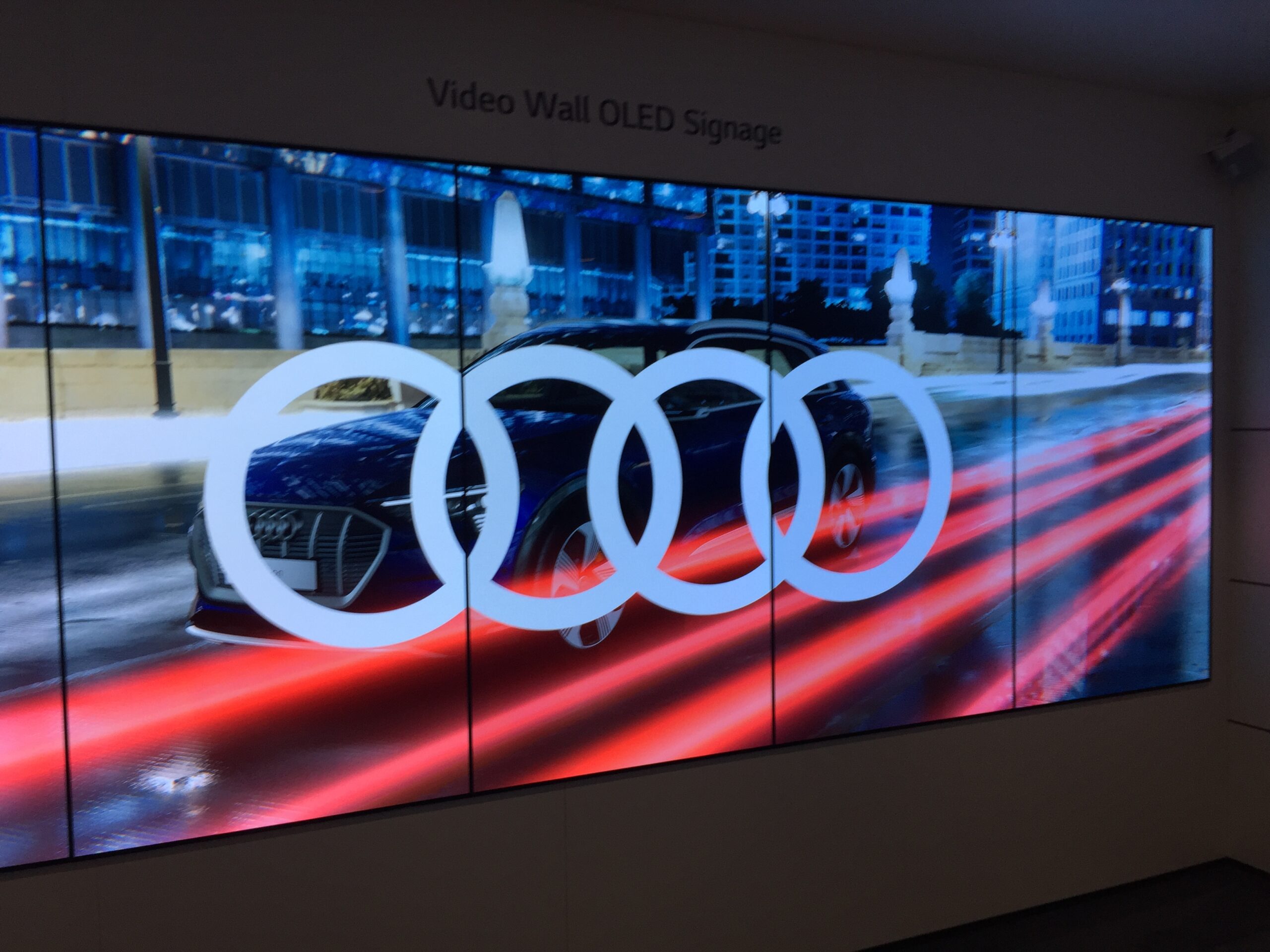 Reception Video Wall