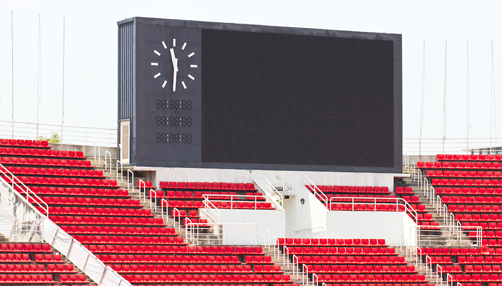 sports venue stadium video wall