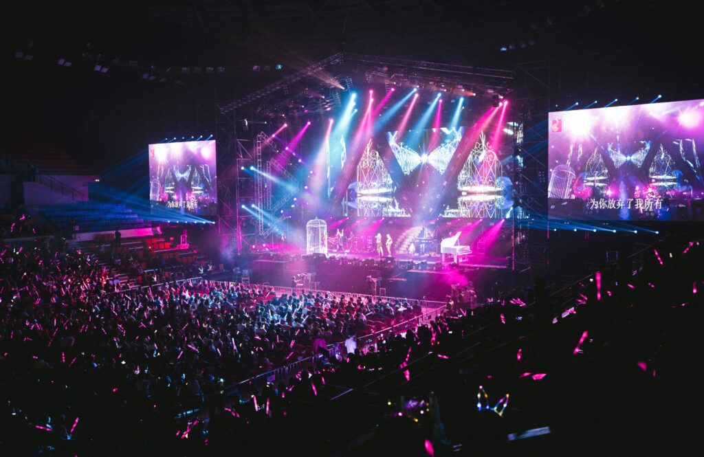 LED video wall rental for concerts