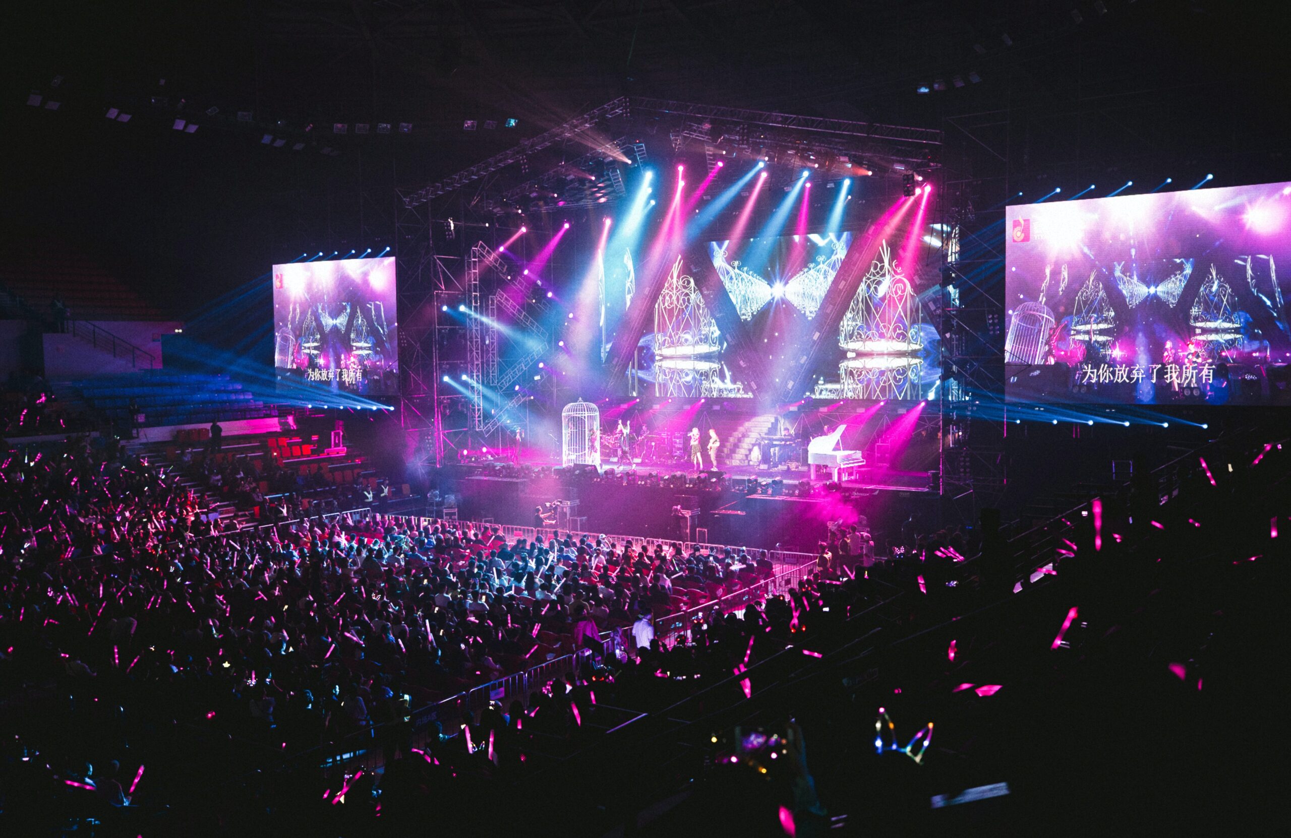 LED video wall rental for concerts
