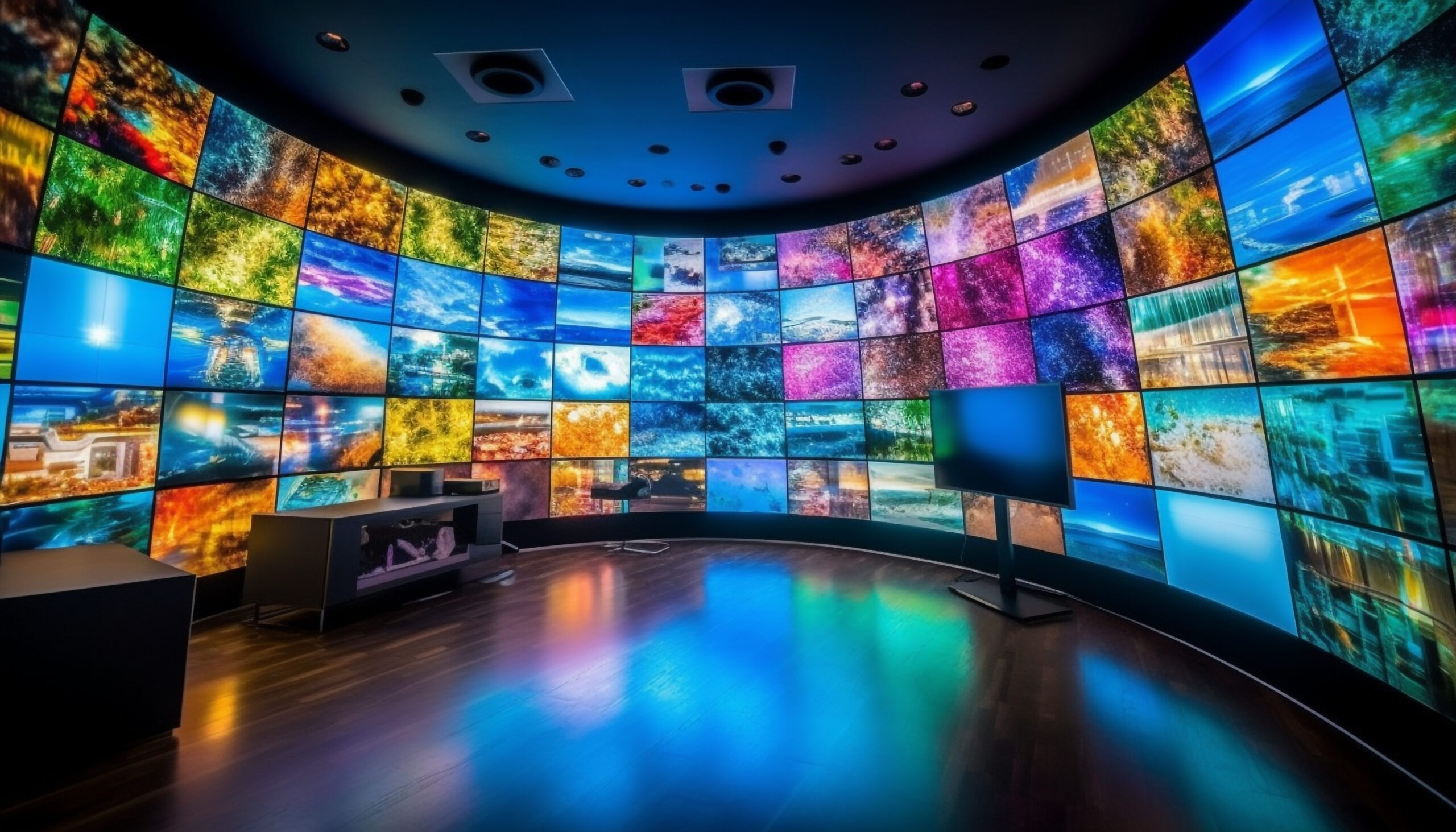 LED video wall event rental