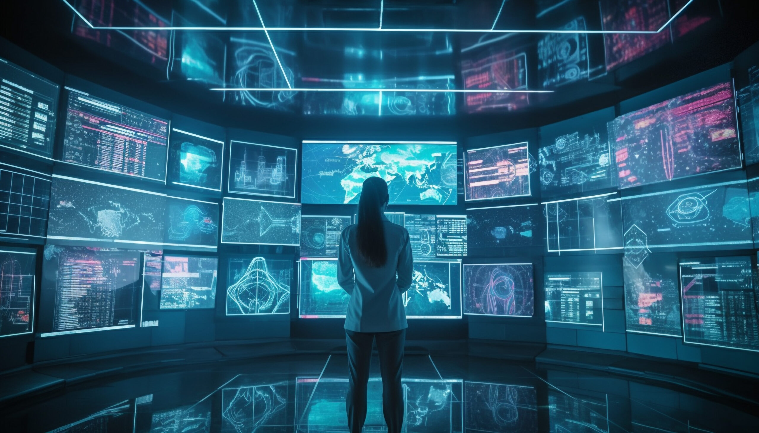 curved led wall
