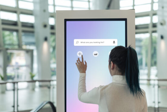 touch screen video wall