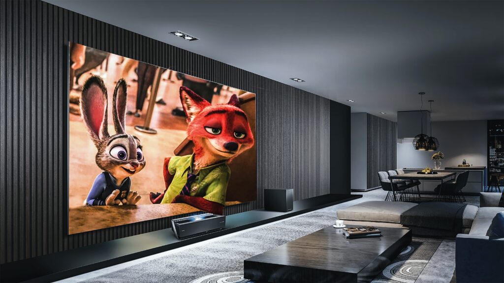 projection video wall
