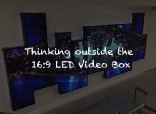 16 x 9 led wall