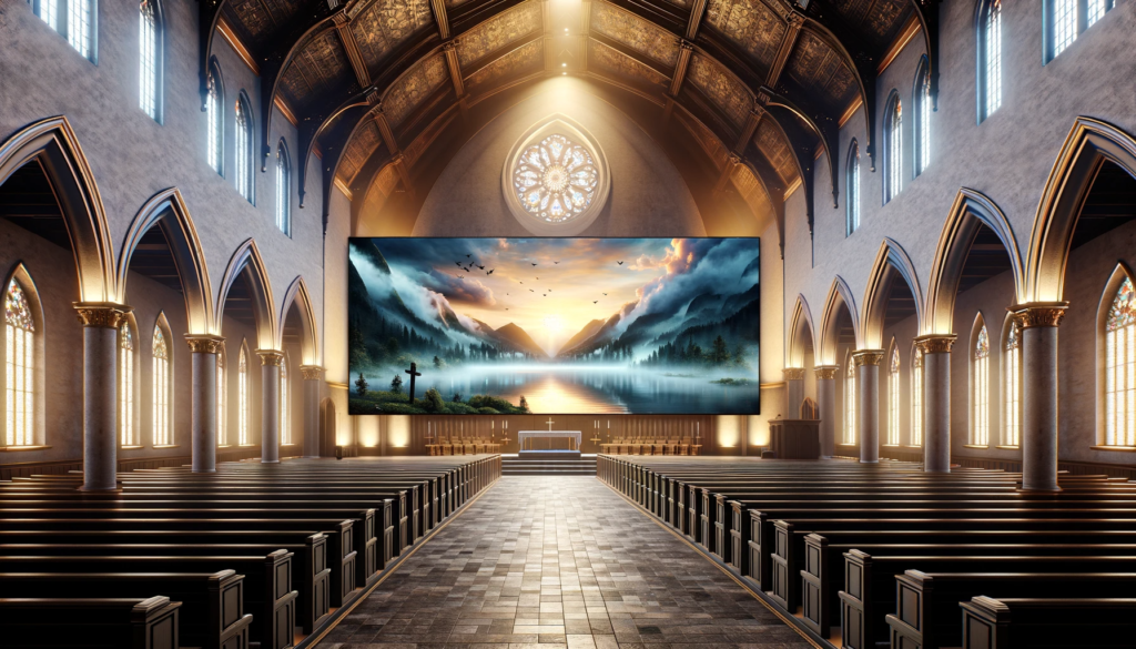 video screens for churches