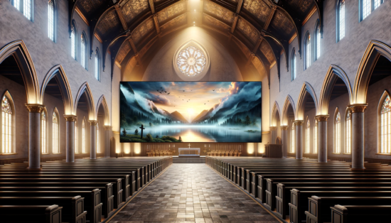 video screens for churches