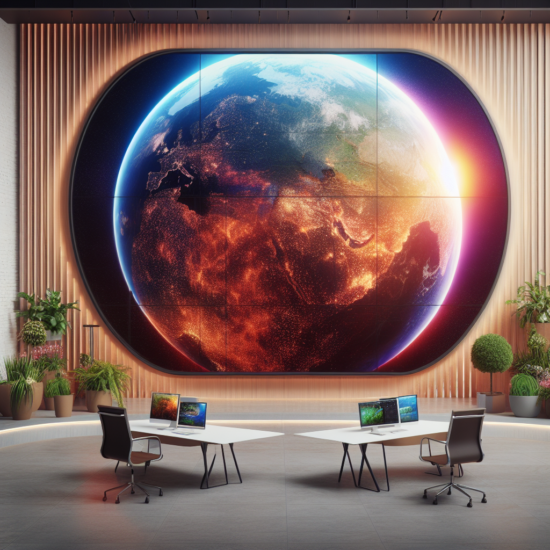 flexible led video wall