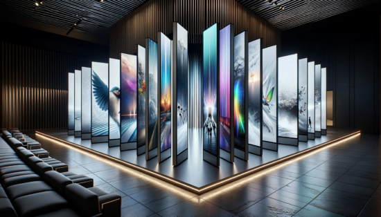 multi-screen wall