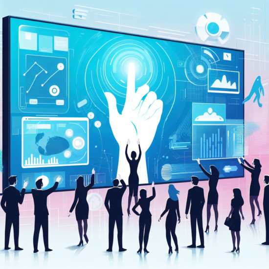 touch video wall