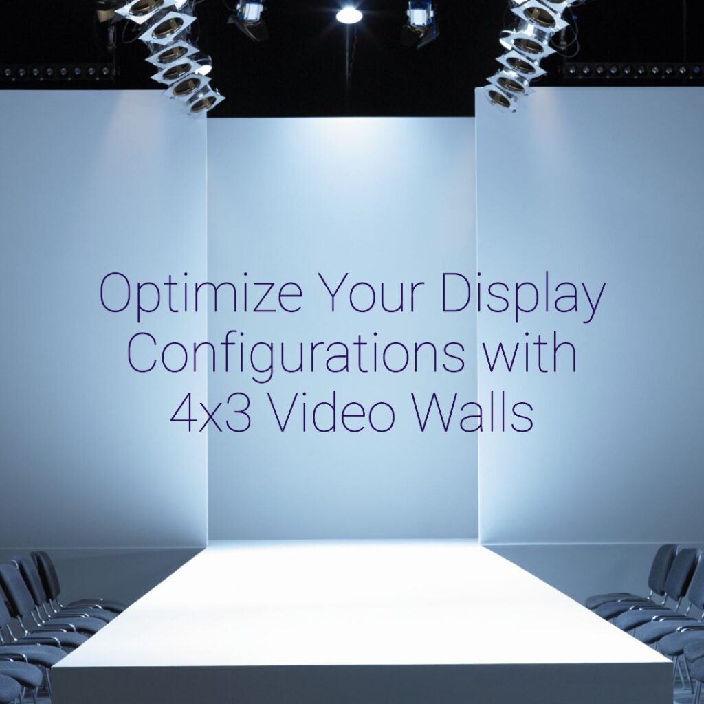 video wall 4x3