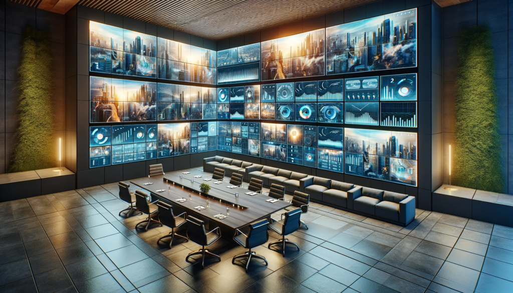 creative video wall