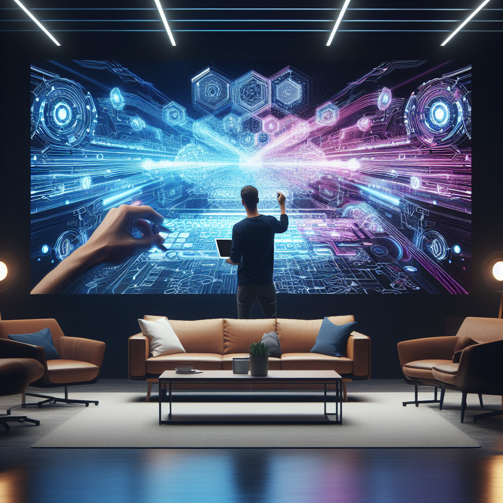 laser video wall